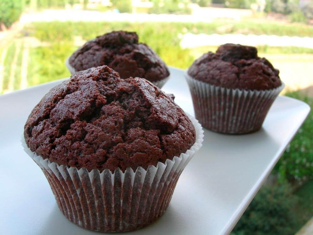Muffin Al Doppio Cioccolato