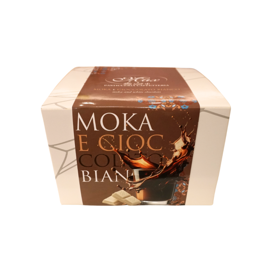 Panettone Moka e Cioccolato Bianco