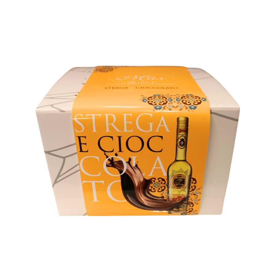 Panettone Ubriaco "Strega Alberti" e Cioccolato